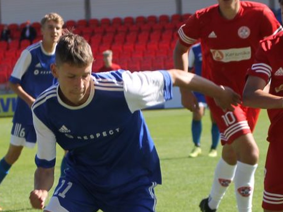 Hugo Šott v drese Partizána Bardejov.