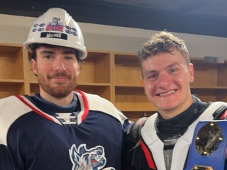 Adam Sýkora (vpravo)