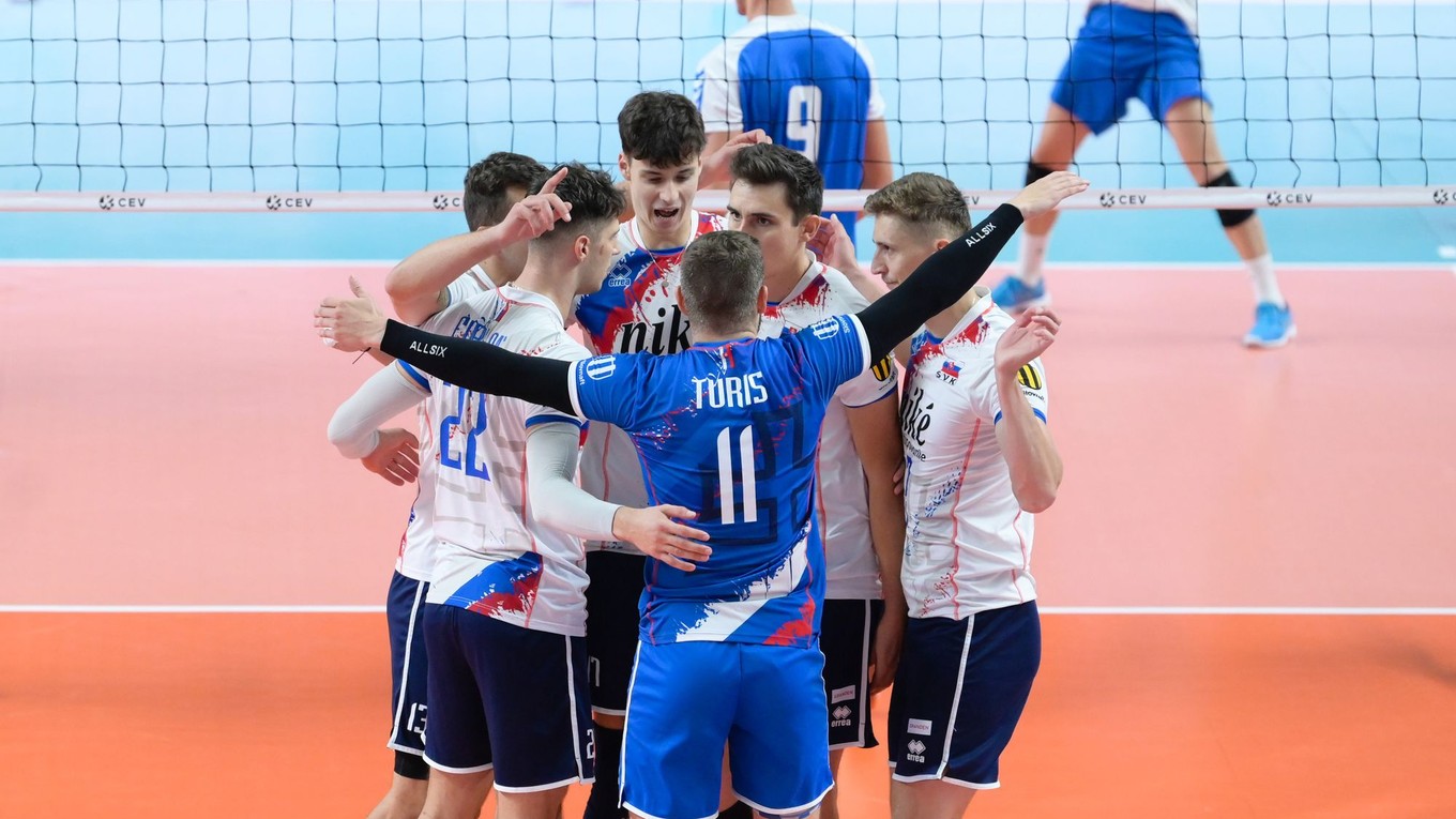 Volejbalisti Slovenska.