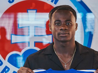 Kelvin Ofori, nová posila Slovana. 