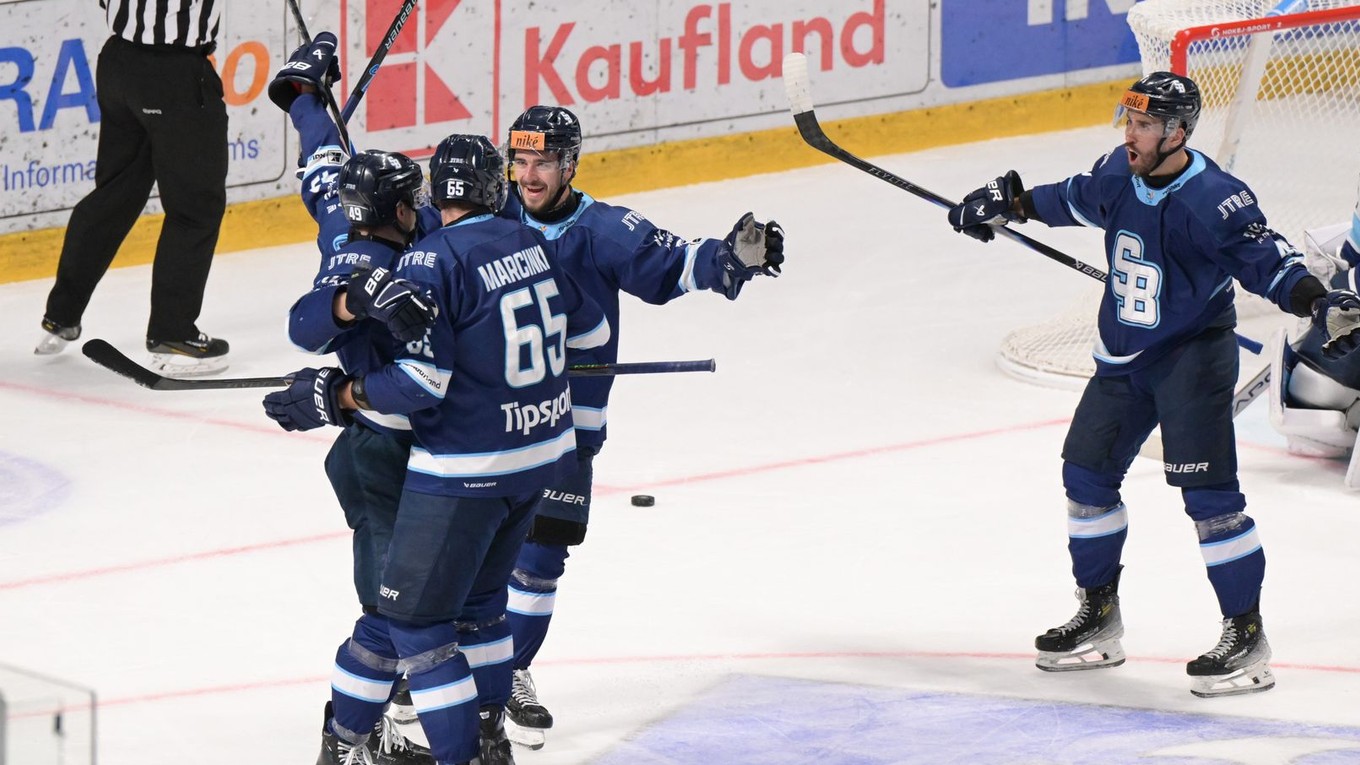 Radosť hráčov Bratislavy