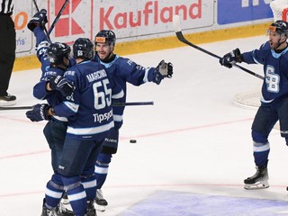 Radosť hráčov Bratislavy