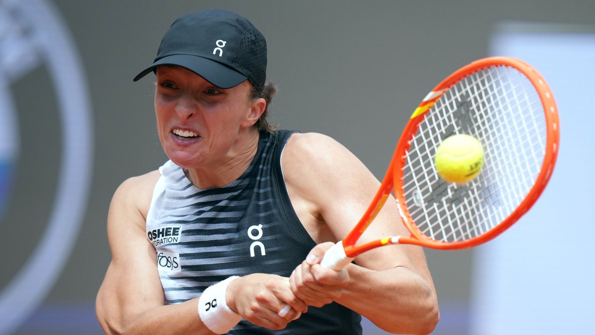 Poľská tenistka Iga Swiateková na turnaji WTA 1000 v Ríme 2026.