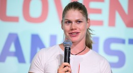 Na snímke je reprezentantka v rýchlostnej kanoistike Sofia Bergendiová.