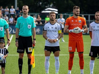 Futbalisti FC Petržalka.