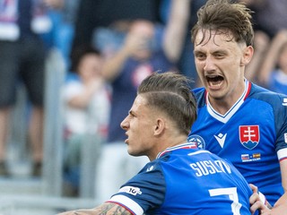 zľava Tomáš Suslov a Dominik Hollý