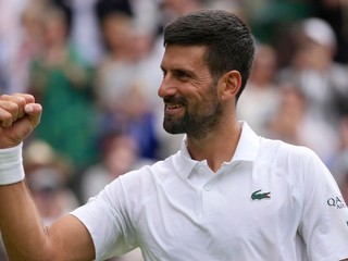 Srbský tenista Novak Djokovič.