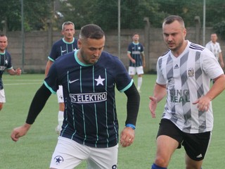 Fotka zo zápasu siedmej ligy ObFZ Bardejov.