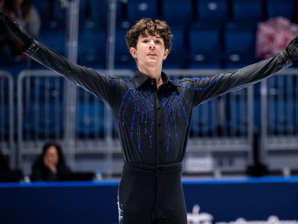 Slovenský krasokorčuliar Adam Hagara