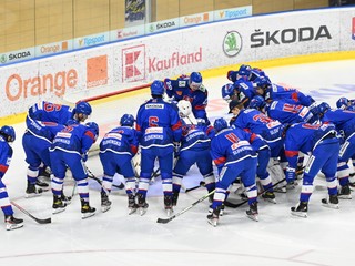 Slovenskí hokejisti do 20 rokov, ilustračná fotografia.