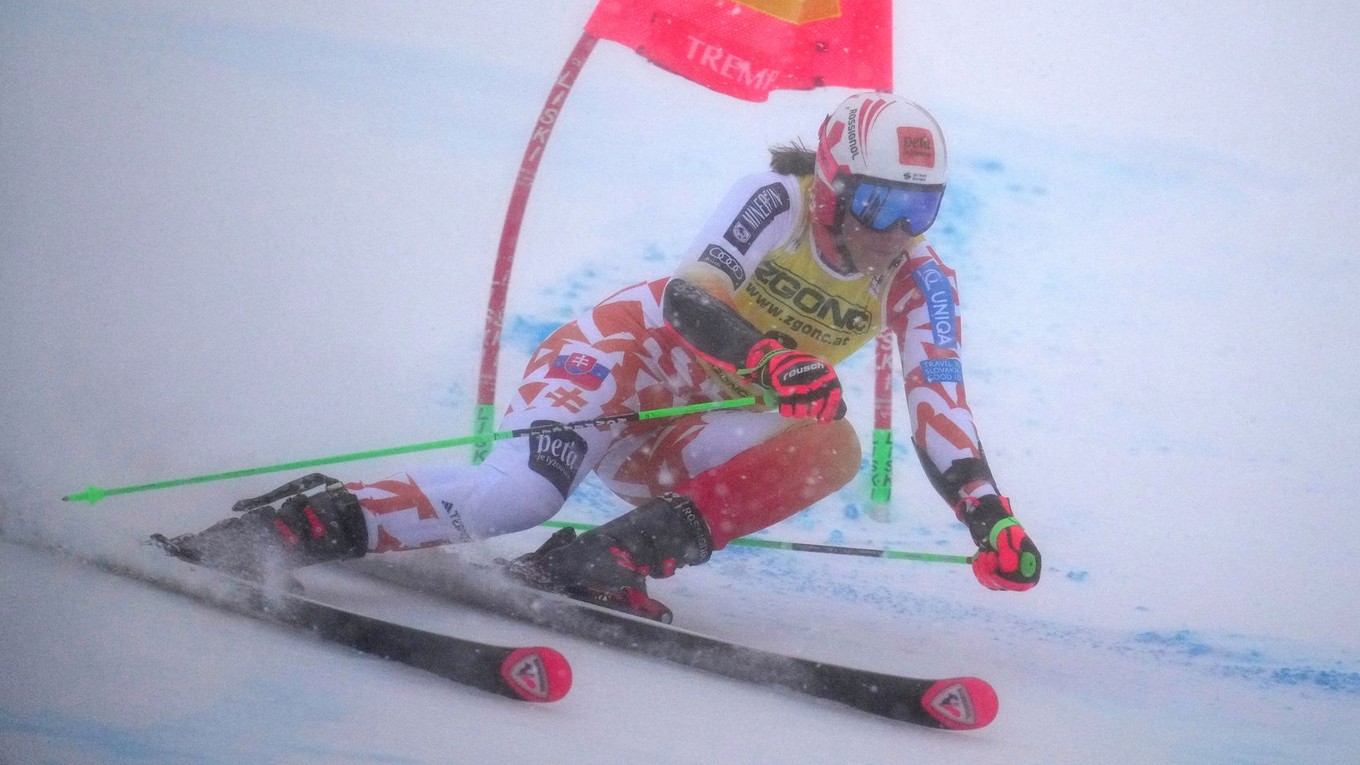 Petra Vlhová mala v druhom kole obrovského slalomu v Mont-Tremblant náročné podmienky. 