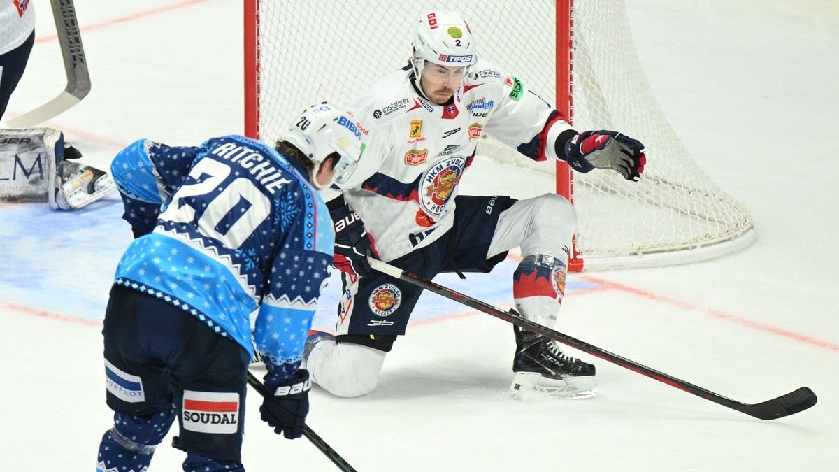 Brett Ritchie v drese HK Nitra.