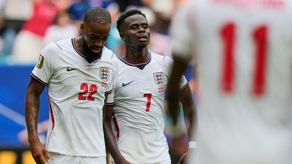 Ivan Toney a Bukayo Saka