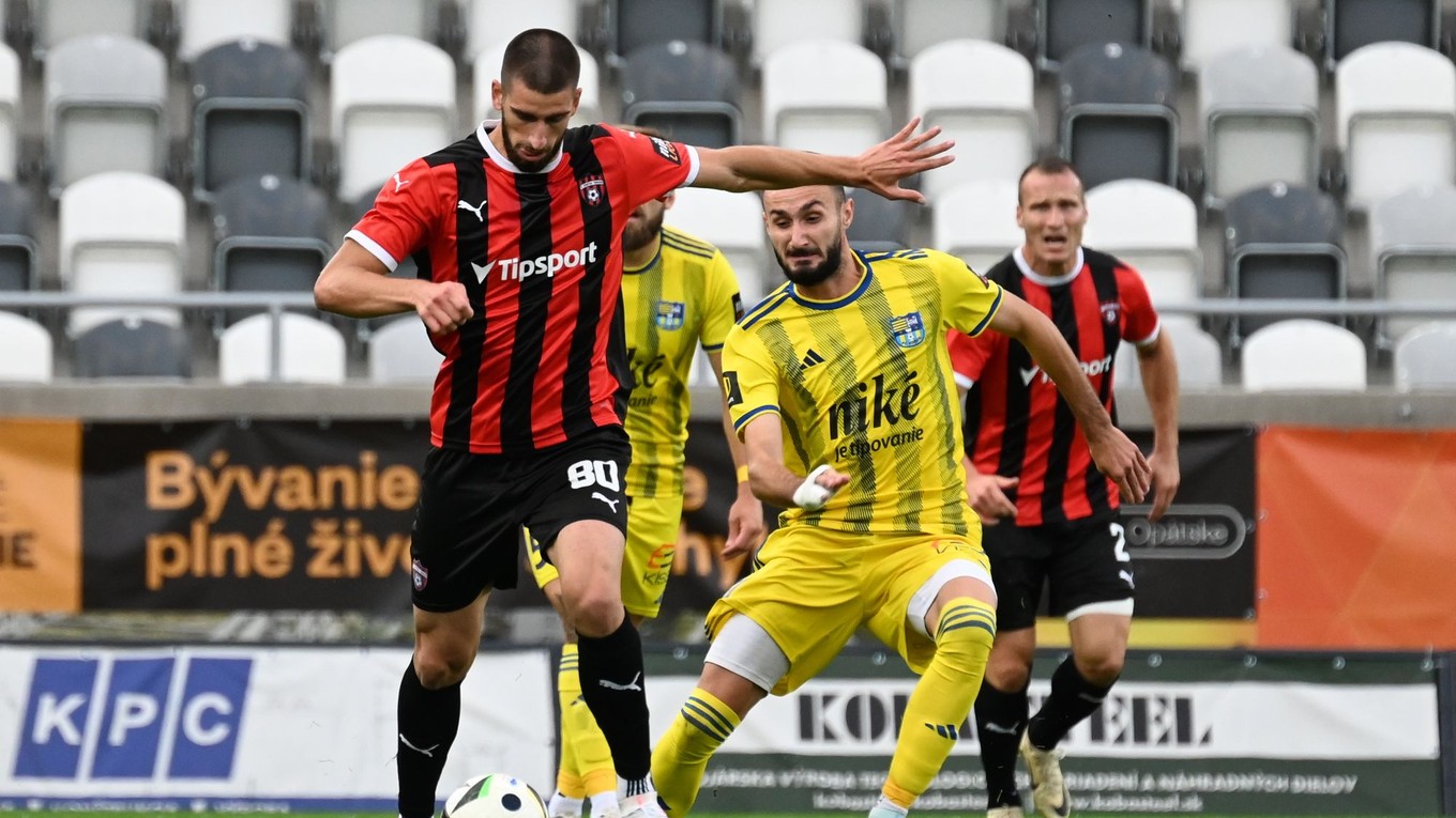 Fotka zo zápasu FC Košice - FC Spartak Trnava.