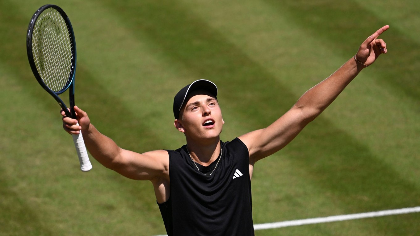 Justin Engel na turnaji ATP Stuttgart 2025.