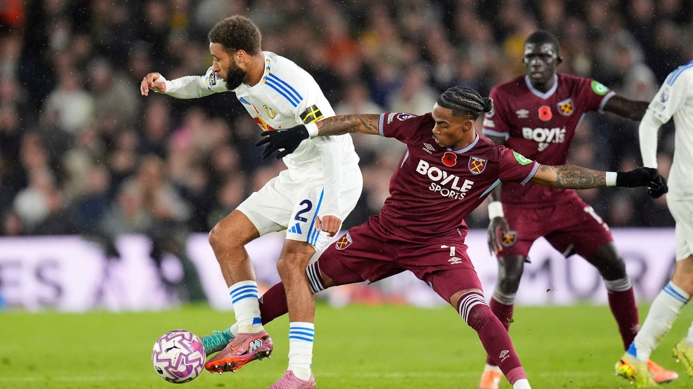 Momentka zo zápasu Leeds - West Ham