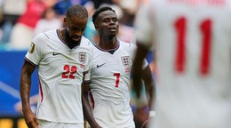 Ivan Toney a Bukayo Saka