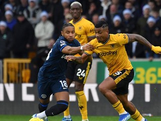 Momentka zo zápasu Wolverhampton Wanderers - Chelsea FC
