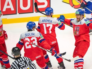 Českí hokejisti na MS v hokeji 2025.