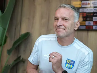 Hlavný tréner FC Košice Roman Skuhravý.