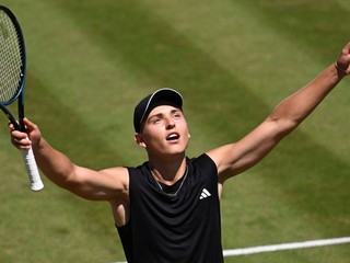 Justin Engel na turnaji ATP Stuttgart 2025.