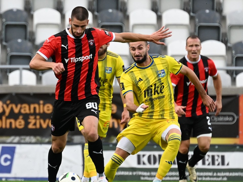 Fotka zo zápasu FC Košice - FC Spartak Trnava.