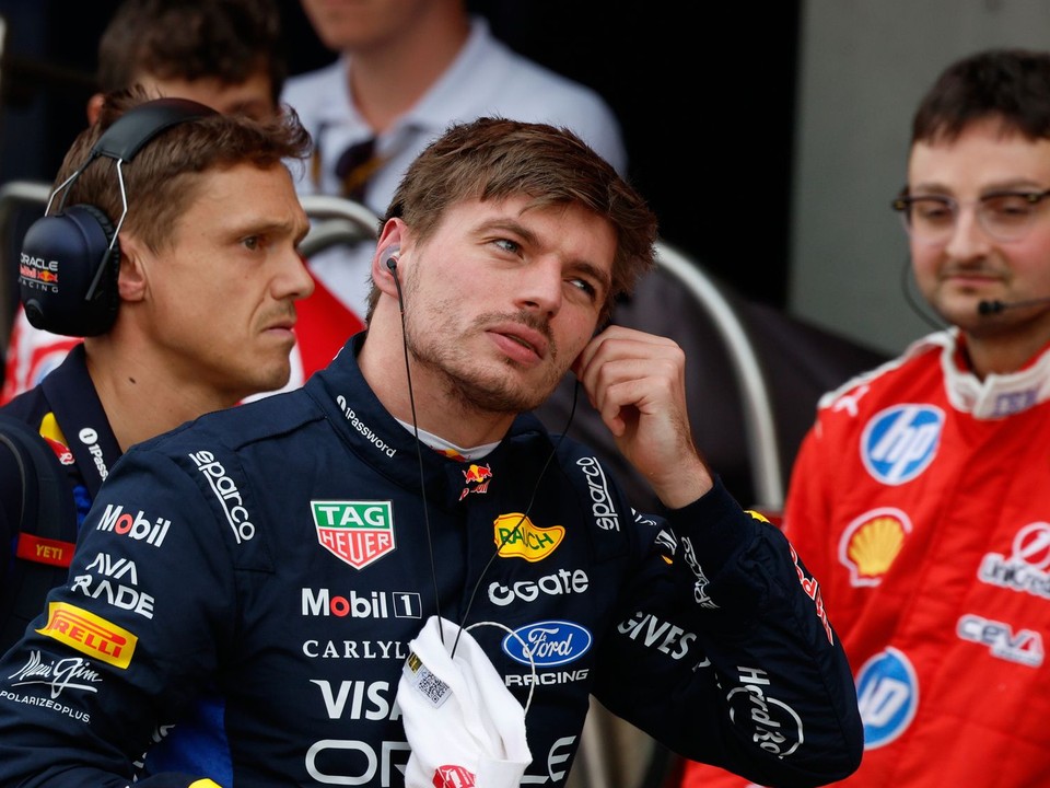 Max Verstappen po kvalifikácii v Japonsku.