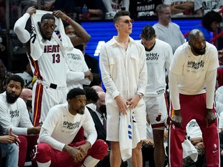 Basketbalisti tímu Miami Heat.
