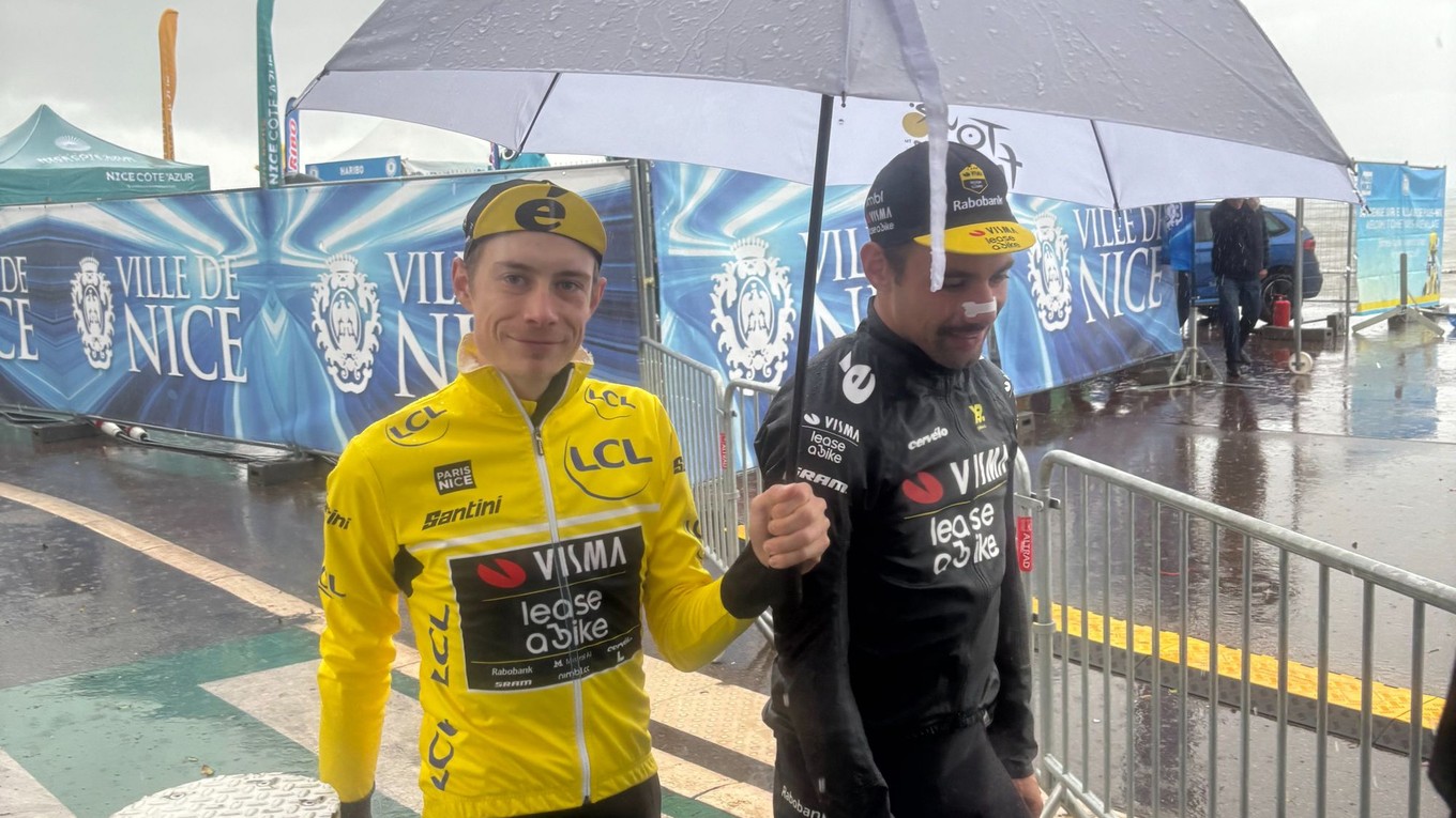 Jonas Vingegaard pred siedmou etapou Paríž - Nice