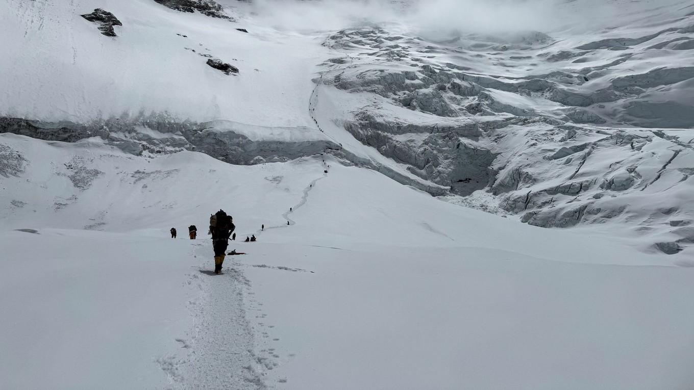 Cesta na Mount Everest. 