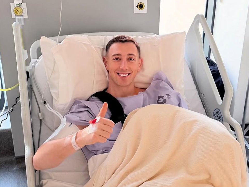 Róbert Boženík po operácii