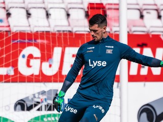 Ľubomír Belko v drese Viking FK.