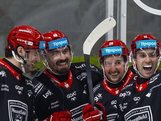 Radosť hráčov Hradca Králové.