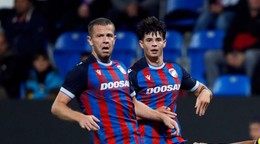 Denis Vavro a Tobiáš Pališčák v drese Plzne.