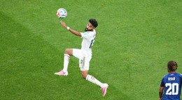 Kapitán Kapverd Ryan Mendes počas MS vo futbale 2026.