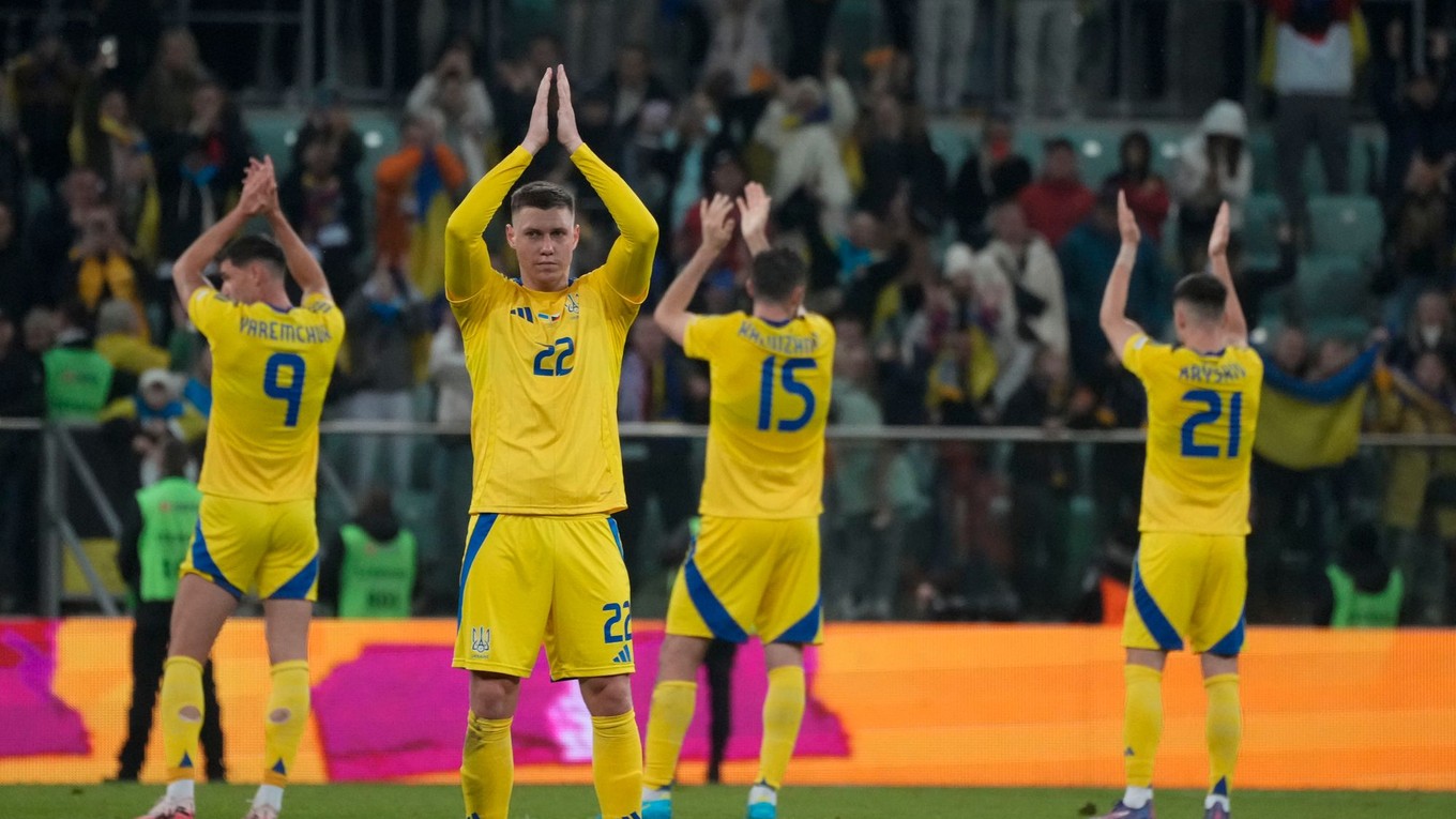 Ukrajinskí futbalisti.