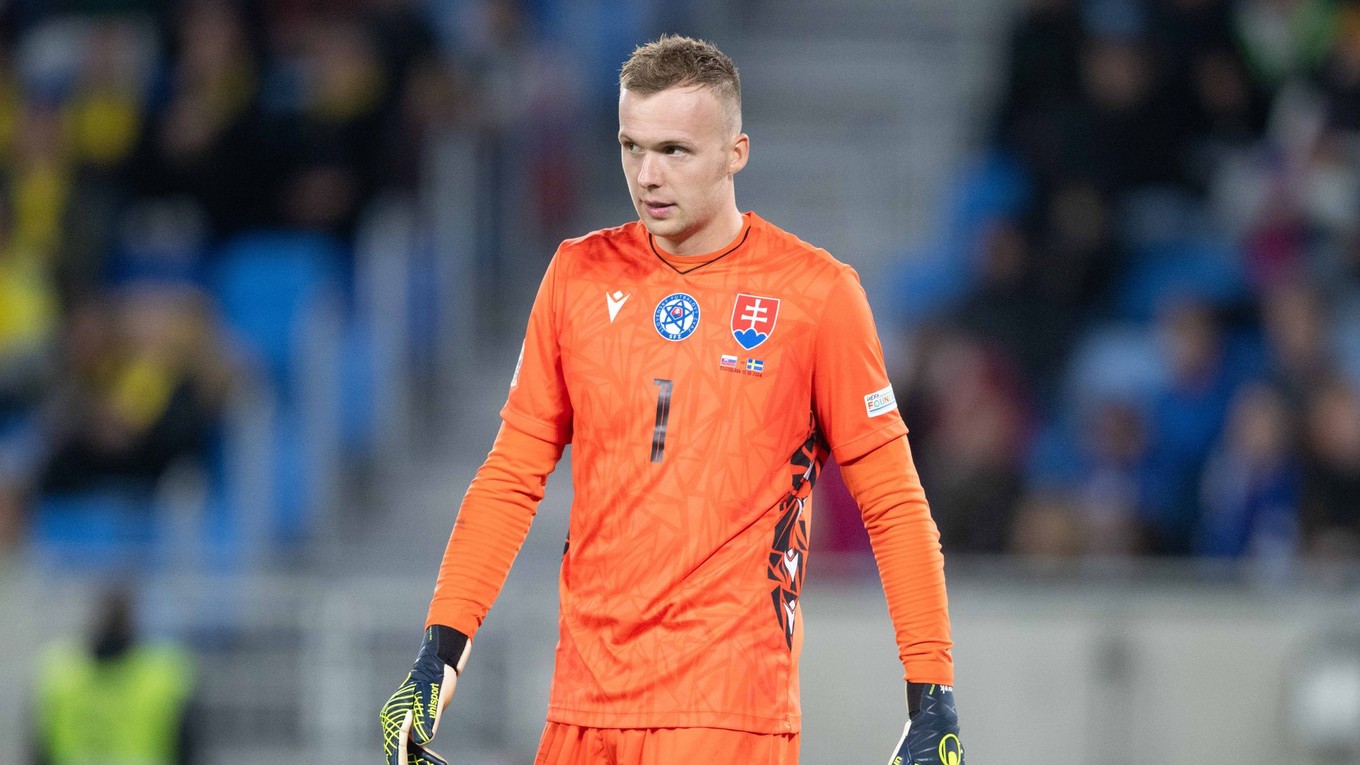 Slovenský futbalový brankár Marek Rodák. 