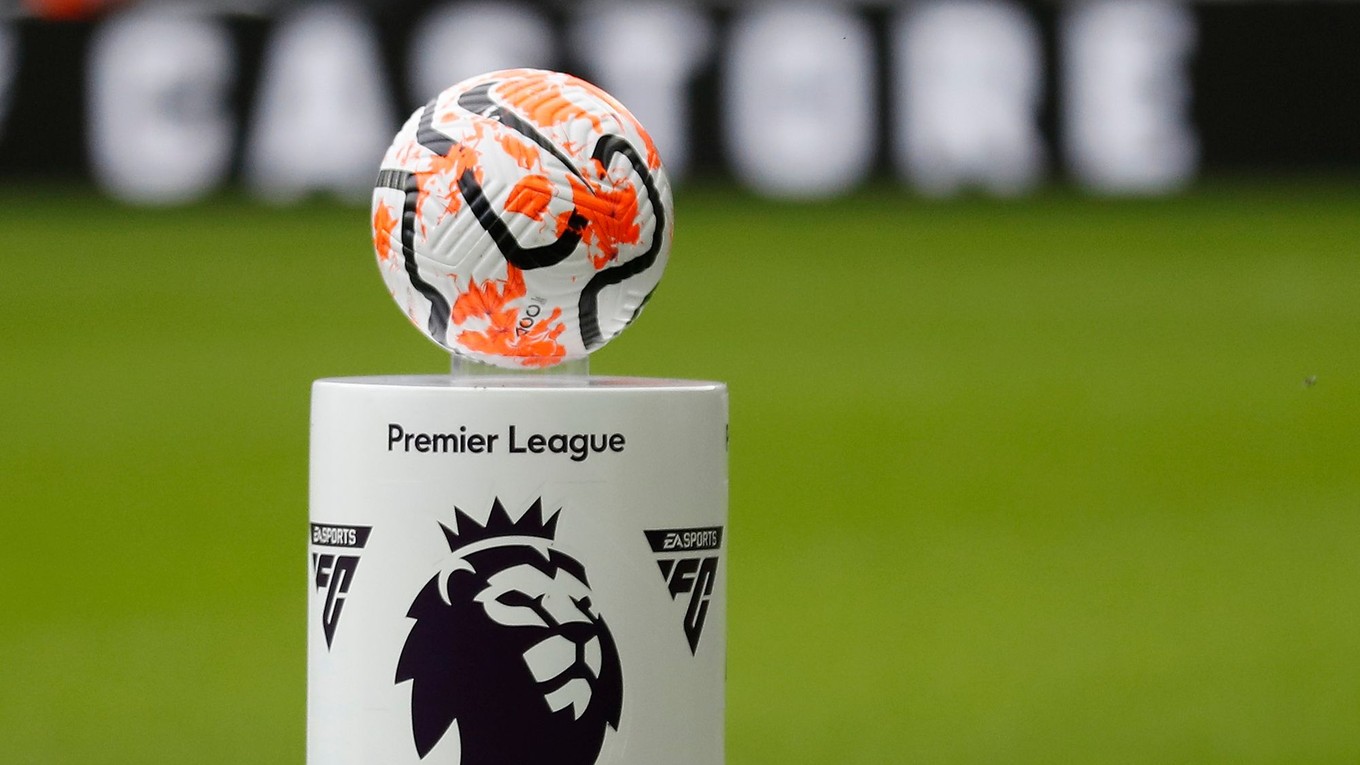 Oficiálna lopta Premier League. 