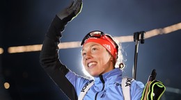 Nemecká biatlonistka Laura Dahlmeierová.