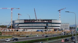 Pohľad na arénu Santa Giulia v Miláne.