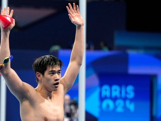 Čínsky plavec Pan Zhanle