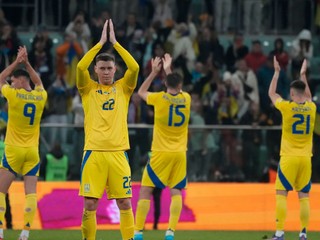 Ukrajinskí futbalisti.