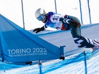 Katarína Pitoňáková na zimných Svetových univerzitných hrách 2025.