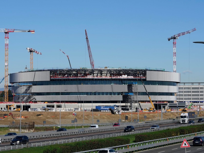 Pohľad na arénu Santa Giulia v Miláne.