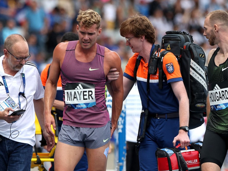 Svetový rekordér v desaťboji Kevin Mayer nebude štartovať na OH v Paríži.