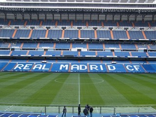 Štadión Santiaga Bernabéua.