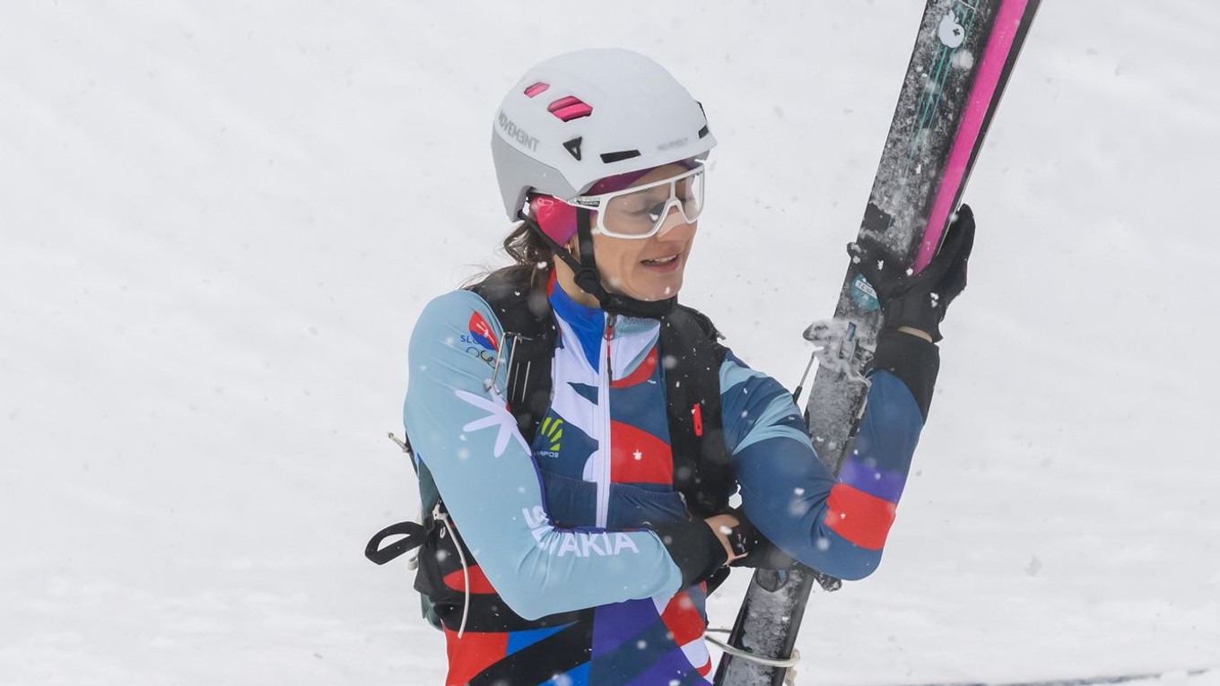 Slovenská reprezentantka v skialpinizme Rebeka Cully