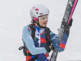 Slovenská reprezentantka v skialpinizme Rebeka Cully