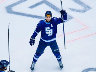 Samuel Takáč oslavuje gól