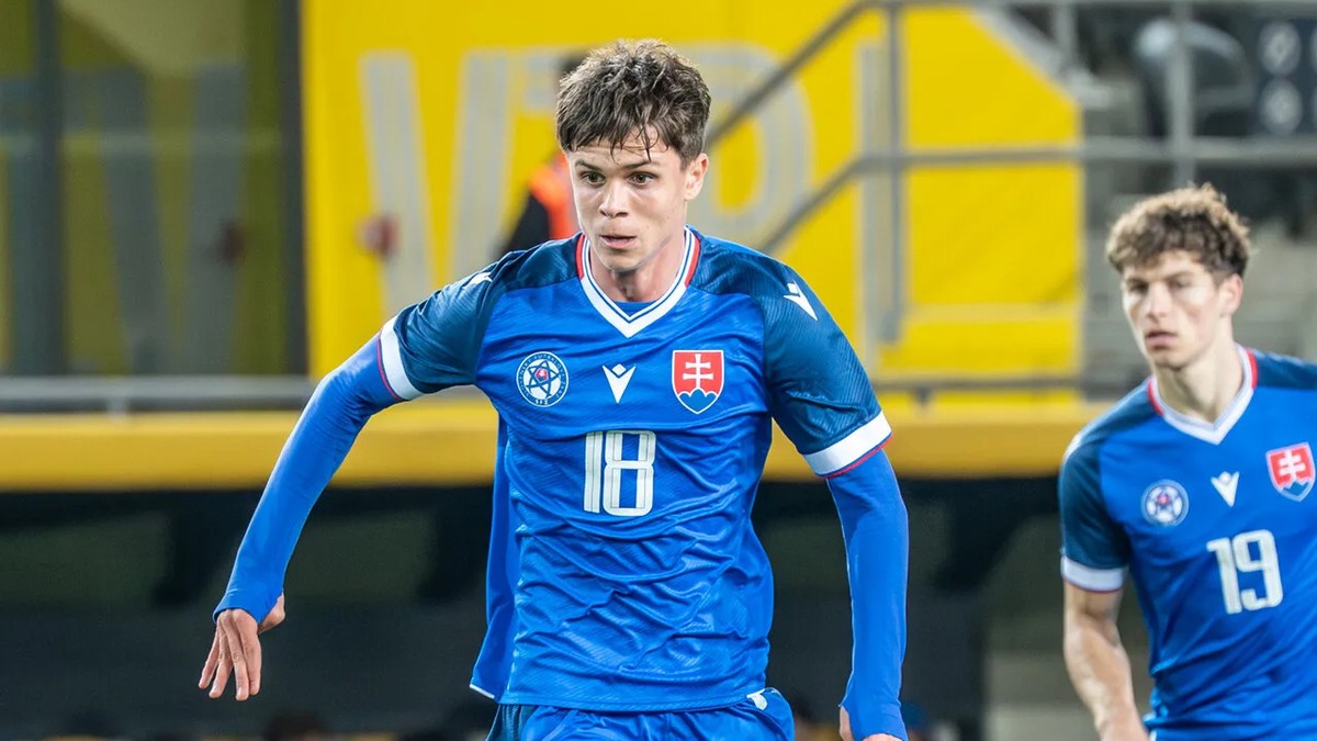 Futbalisti Slovenska do 19 rokov.